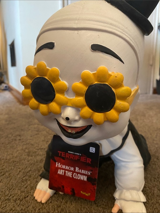 Spirit Other - SPIRIT Terrifier Art the Clown Horror Babies Prop With Yellow Sunflower Shades